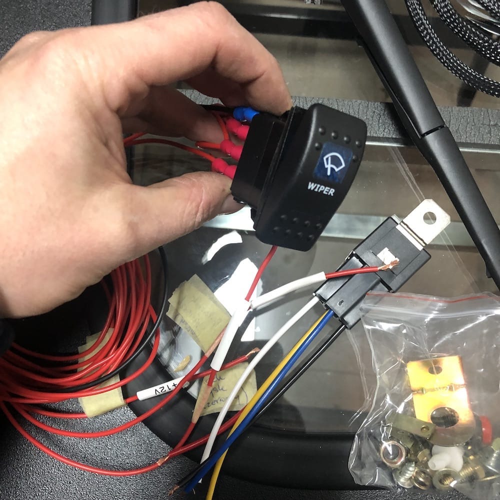 can-am x3 extremalshield windshield wiper switch