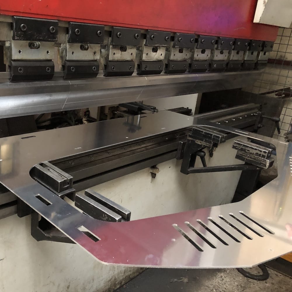 can-am x3 extremalshield frame cutting process