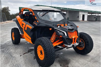 can-am x3 extremalshield windshield photo in action